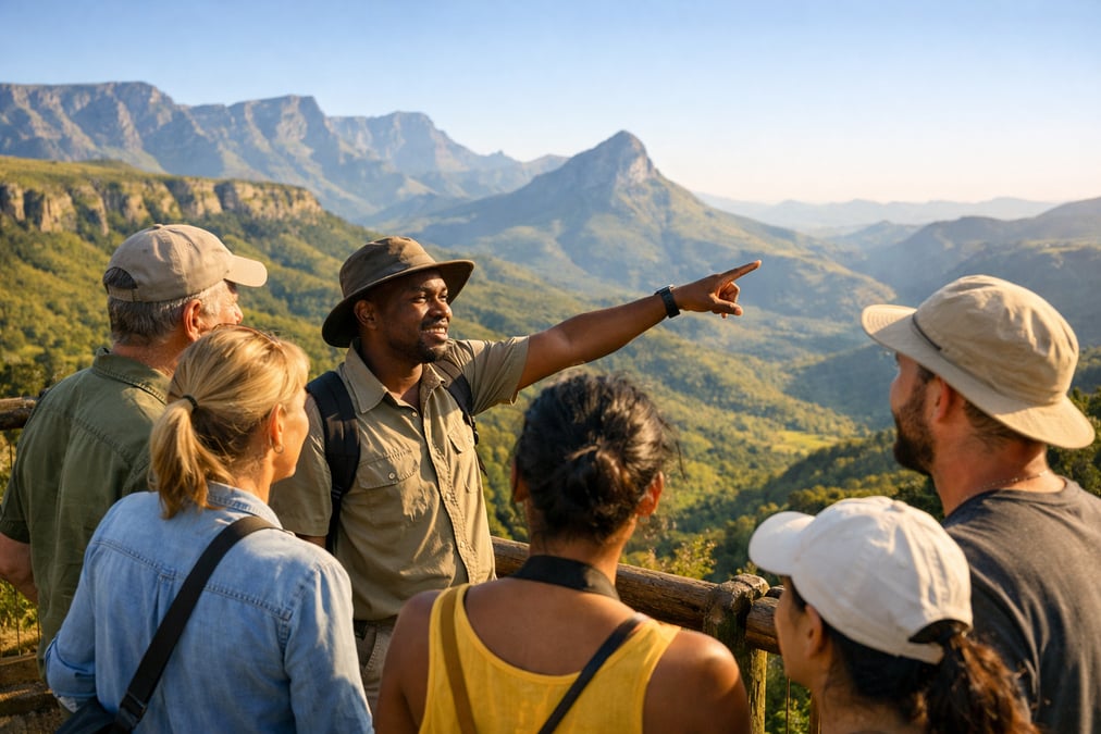Person reviewing financial information about tourism as an economic driver at a desk